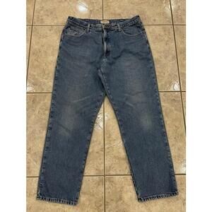 L.L Bean Men's 40 X 32 in. Lined Flannel Jeans